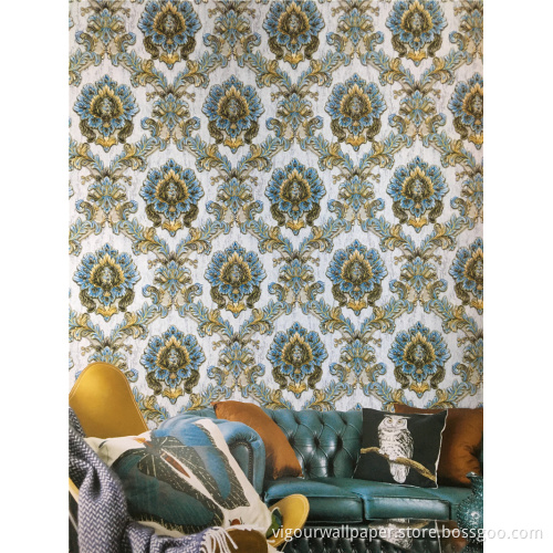 3D Pvc Decorative Wallpaper For Living Room